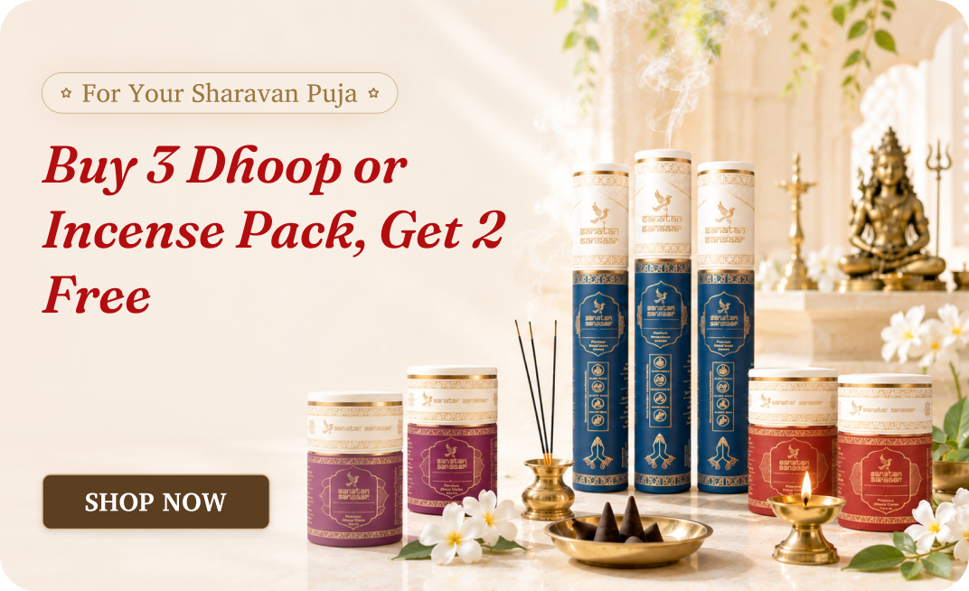 For your Shravan puja — buy 3 dhoop or incense packs, get 2 free
